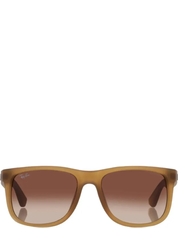 Ray Ban Justin Square Sunglasses Rb4165f 681413 55 Mm Lens Width, 100% Uv Protection