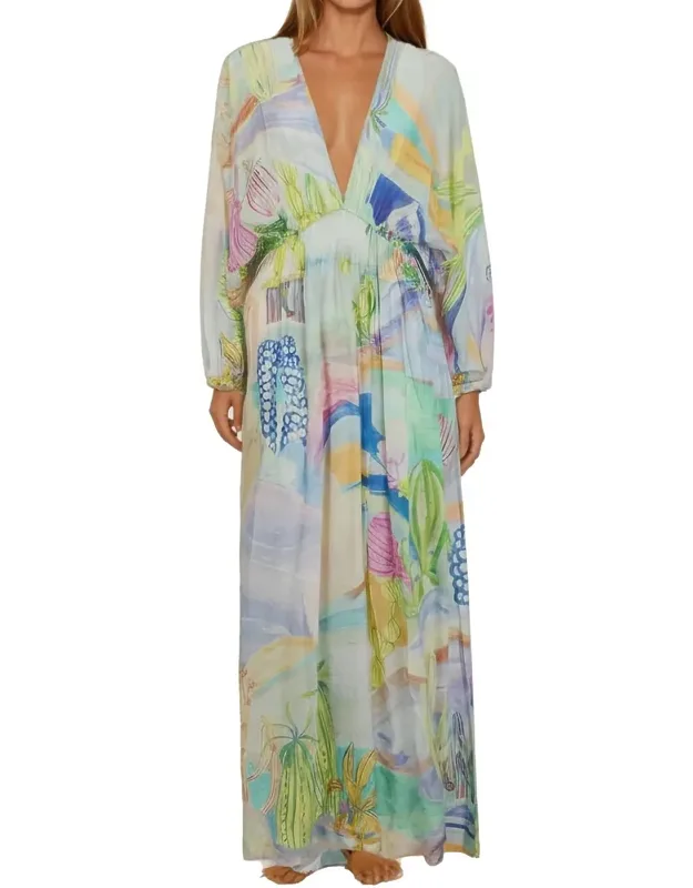 Cortina Maxi Kaftan Dress