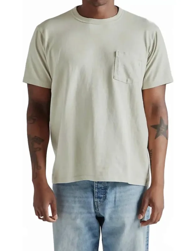 Pigment Dyed Crew Pocket Tee