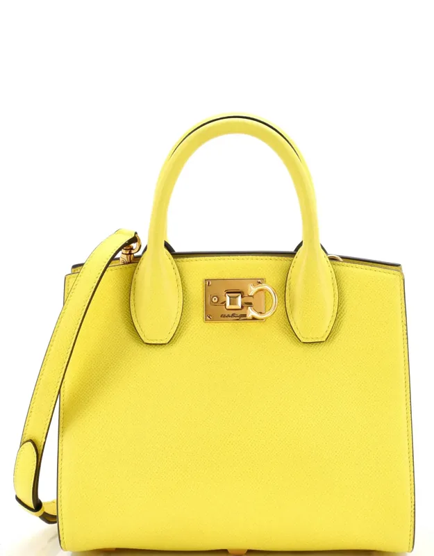 Top Handle Box Bag