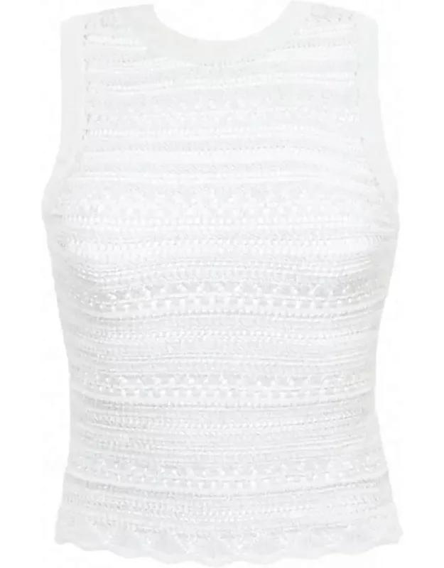 Crochet Sleeveless Top