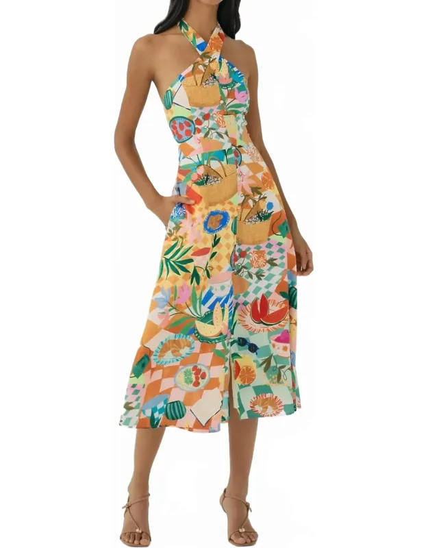 Wally Midi Dress