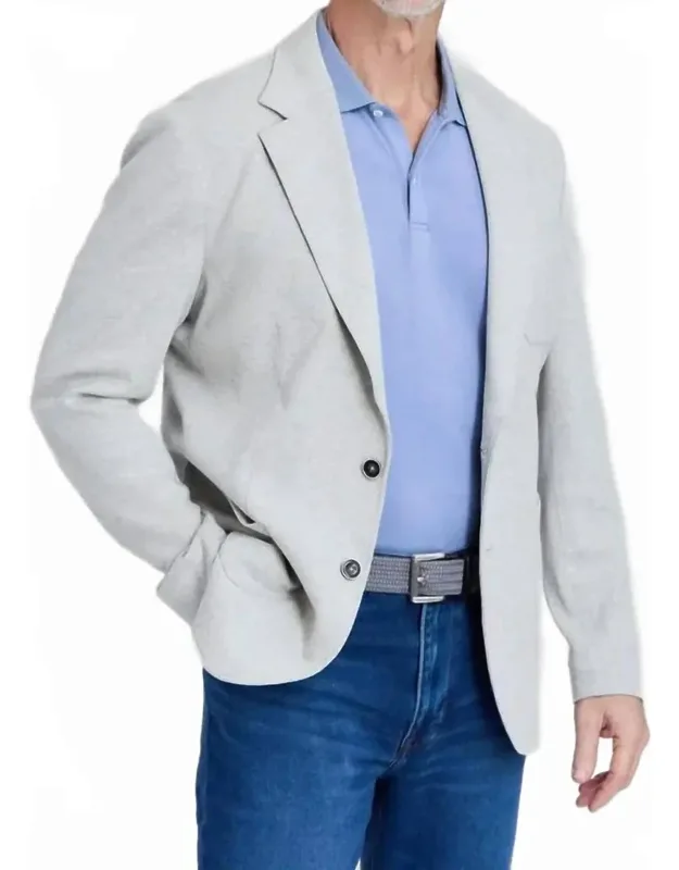 Linen Blend Jacket