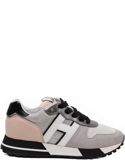 H383 Leather Sneakers