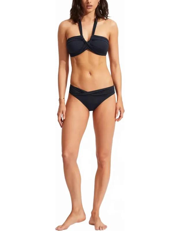 Twist Band Mini Hipster Bikini Bottom