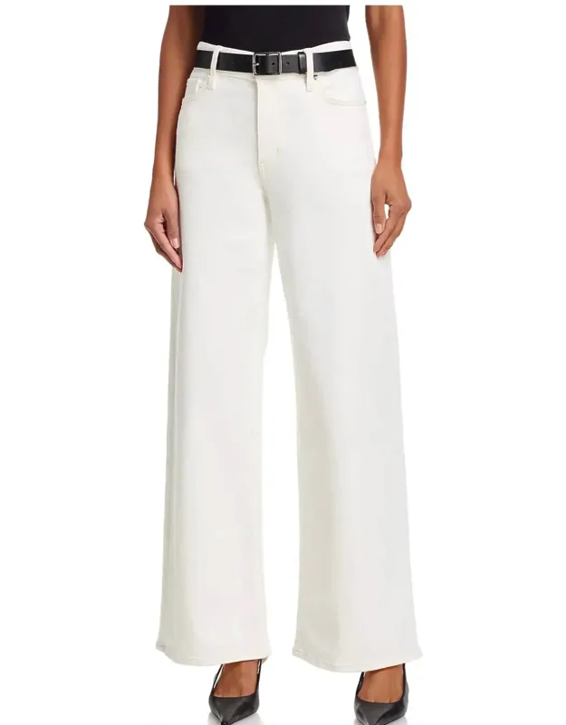 Slim Palazzo Jeans