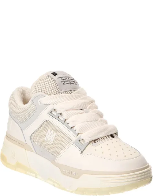 Leather & Mesh Sneakers