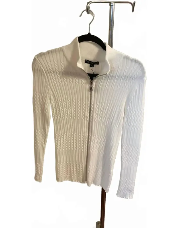 Textured Long Sleeve Cardigan