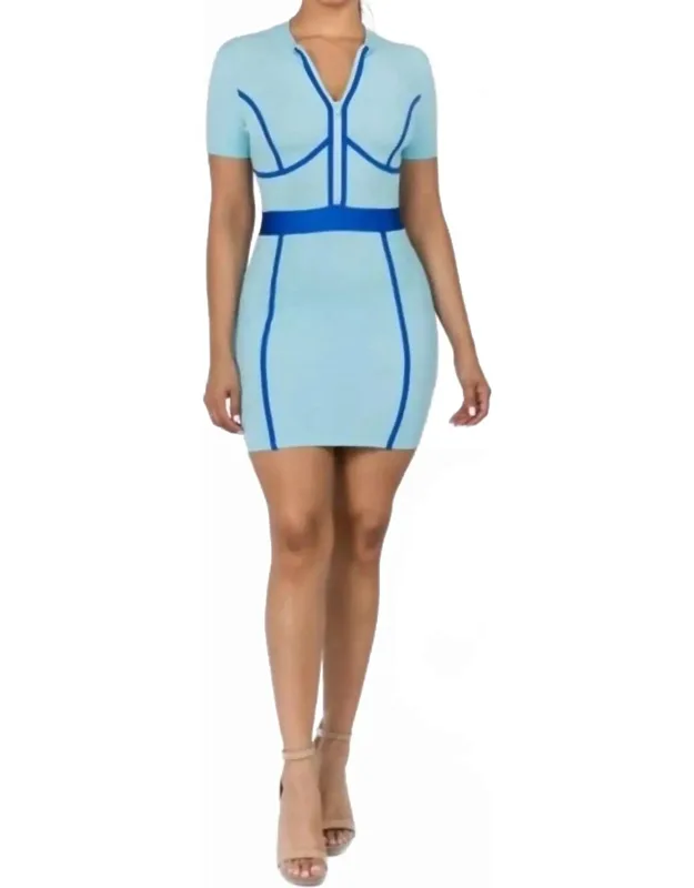 Wont Find Another Short Sleeve Fitted Mini Dress