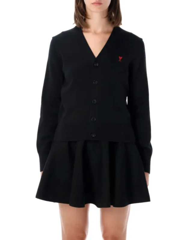 Quota V-neck Wool Cardigan