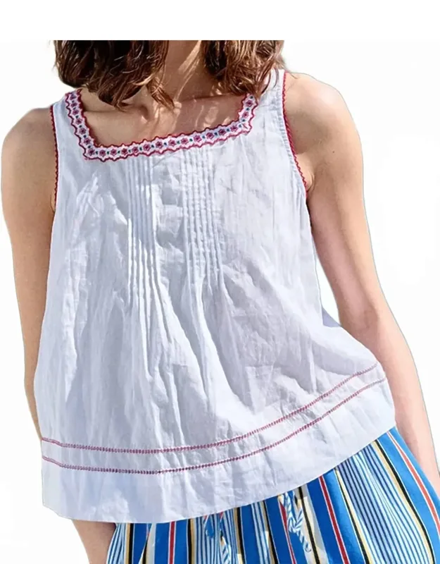 Lexi Square Neck Tank Top