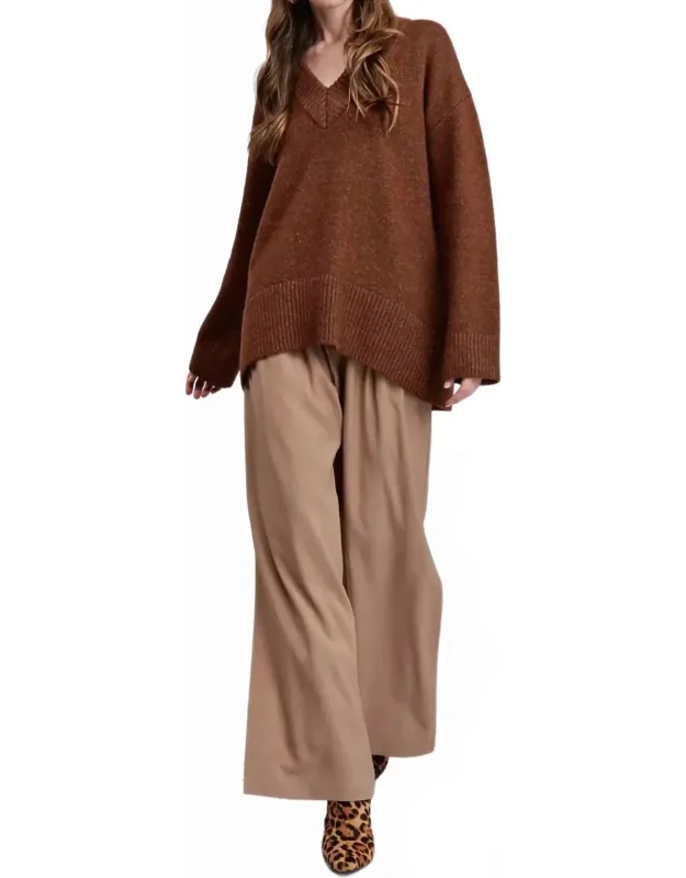 Mila V-neck Sweater