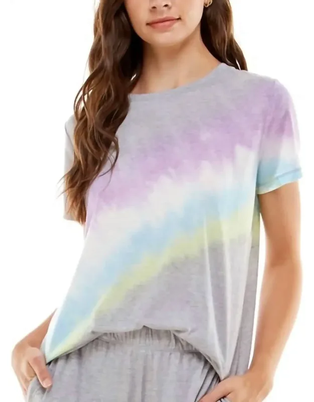 Tie-dyed T-shirt