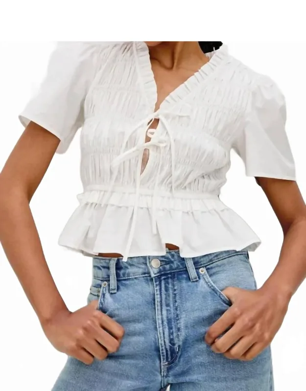 Peplum Top