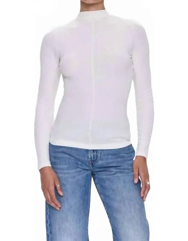 Dara Long Sleeve Funnel Neck Top