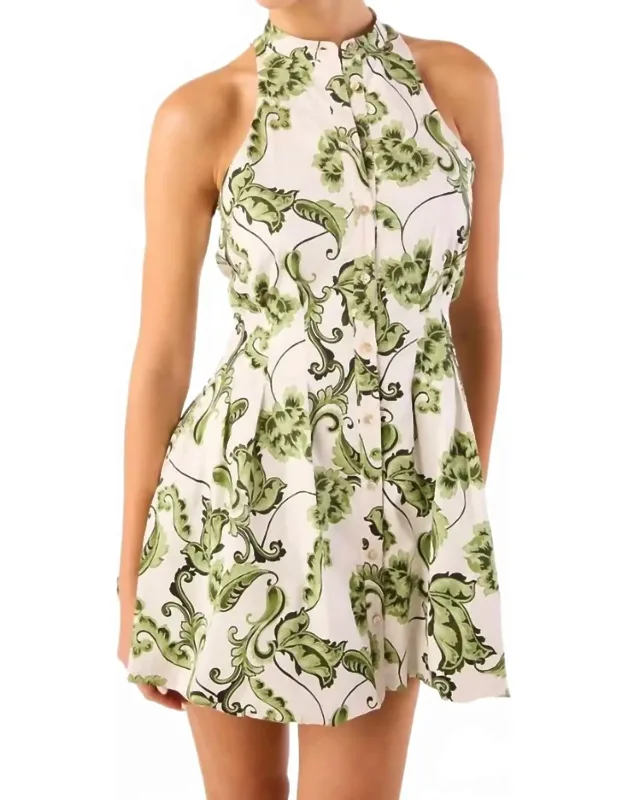 Dress In Garden Paisley