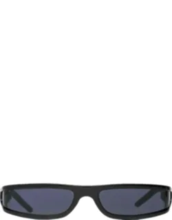 Narrow Rectangular Frame Sunglass
