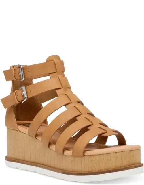 Breva Fisherman Buckle Platform Sandals