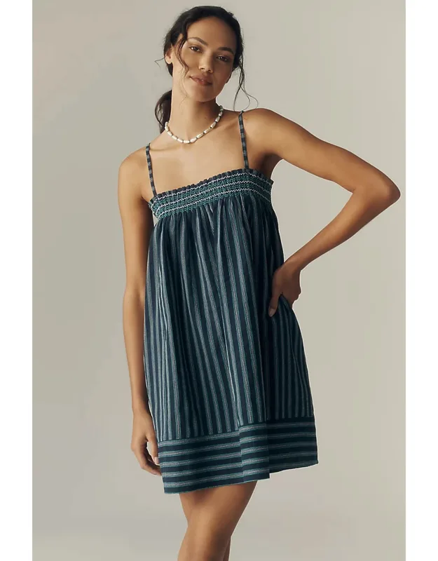Square-neck Mini Dress