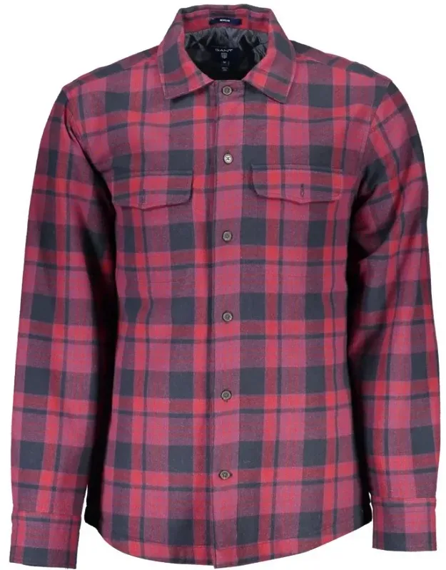 Cotton Shirt With Long Sleeves And Italian Collar