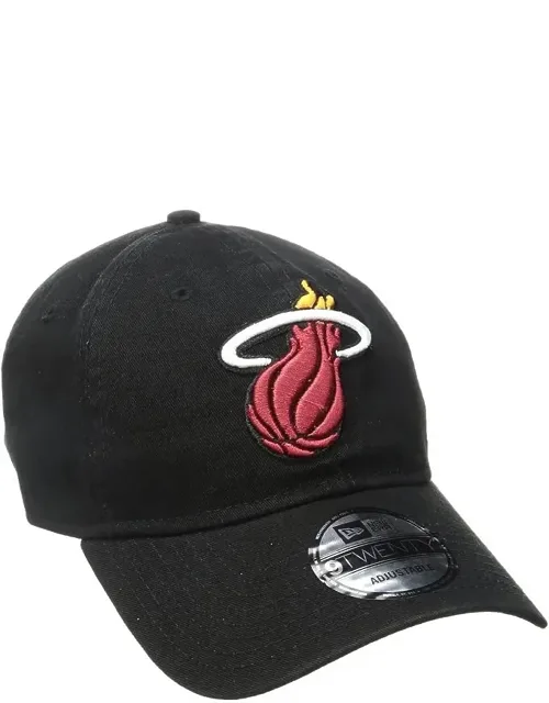 New Era 9twenty Nba Miami Heat Core Classic Cap - Adjustable - Relaxed Fit