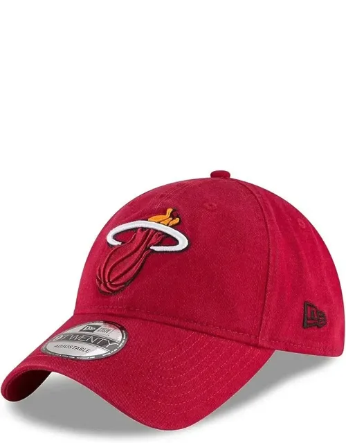 New Era 9twenty Nba Miami Heat Core Classic Cap - Adjustable - Relaxed Fit