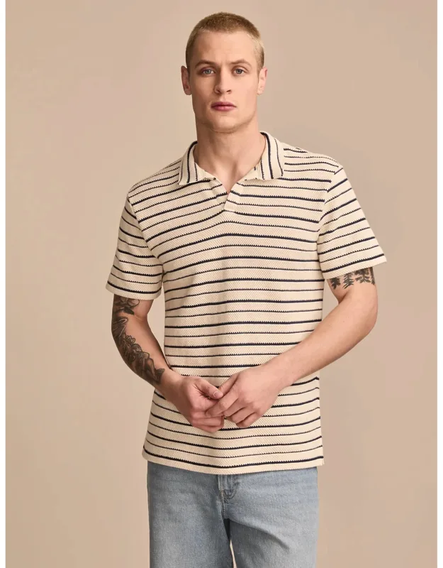 Jacquard Knit Shirt