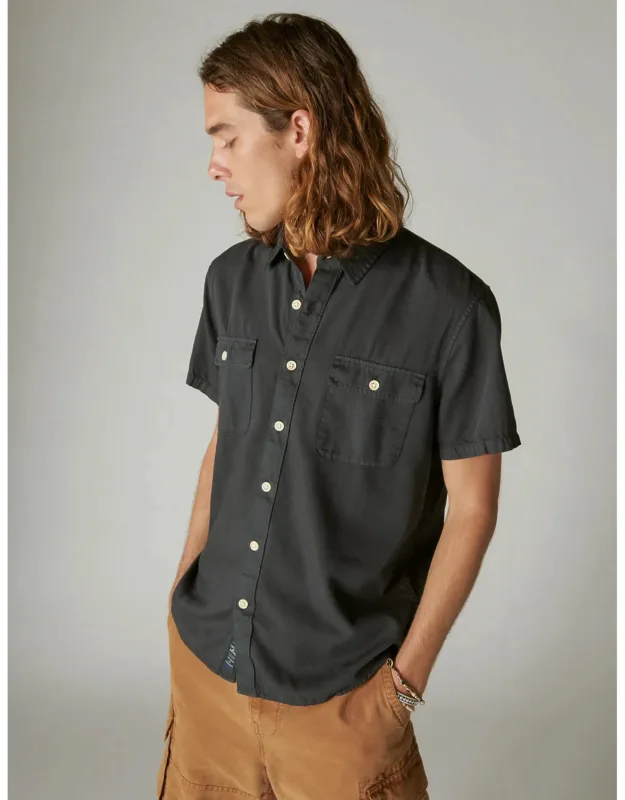 Lived-in Short Sleeve Utility Shirt