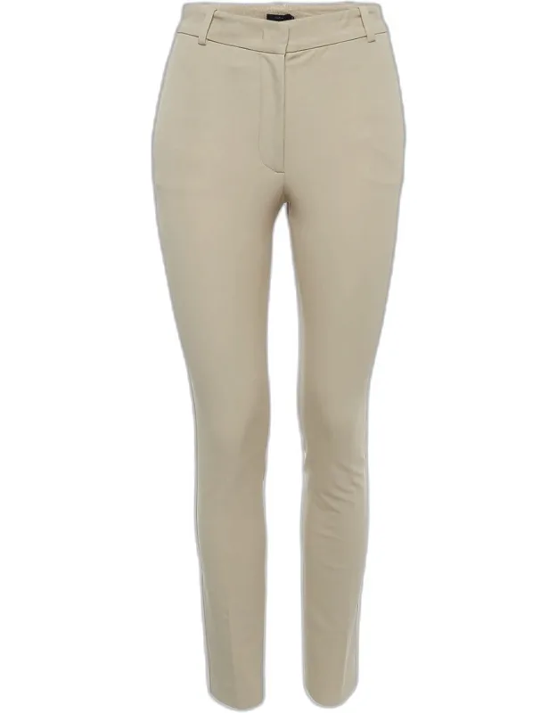 Gabardine Straight Fit Trousers
