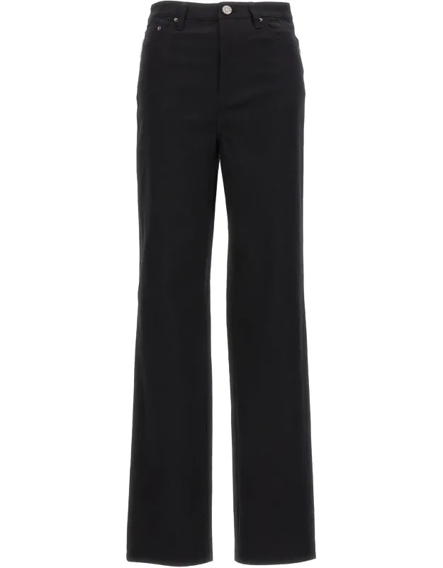 Cotton High-waisted Jeans