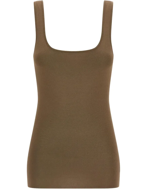 Viscose Sleeveless T-shirt
