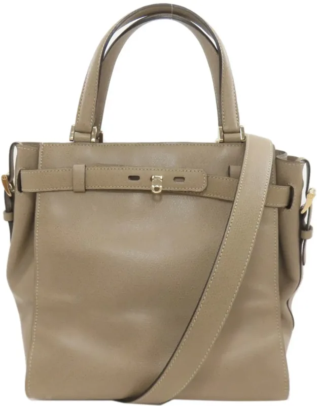 Leather Handbag (pre-owned)