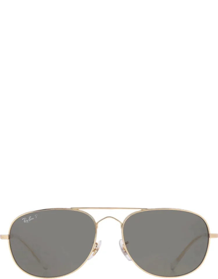 Bain Bridge Polarized Green Pilot Sunglasses