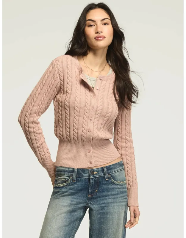 Cloud Soft Cable Cardigan