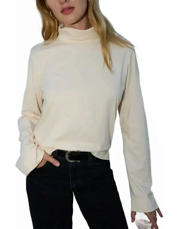 Mock Neck Top