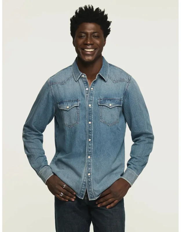 Denim Western Shirt