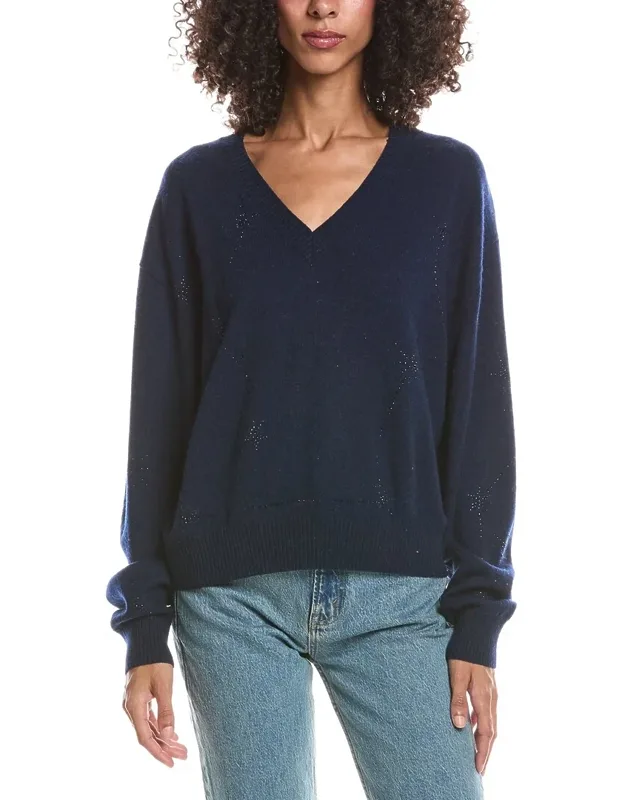 Stargazer Hotfix V-neck Sweater