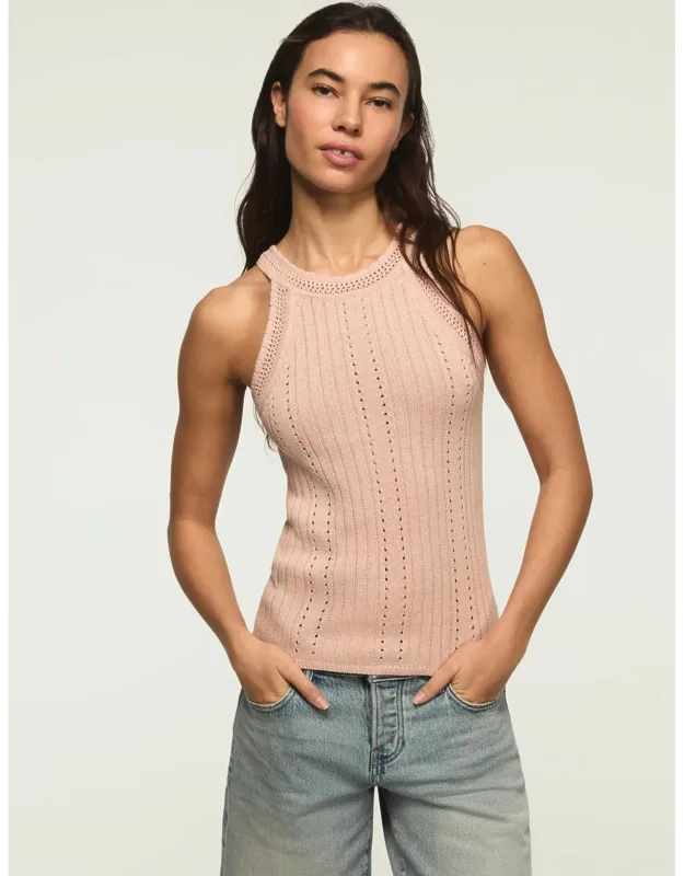 Scoop Neck Sweater Tank