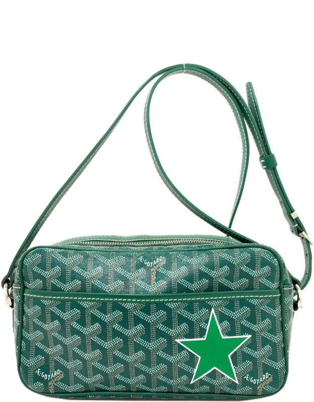 Coated Canvas Shoulder Bag (pre-owned)