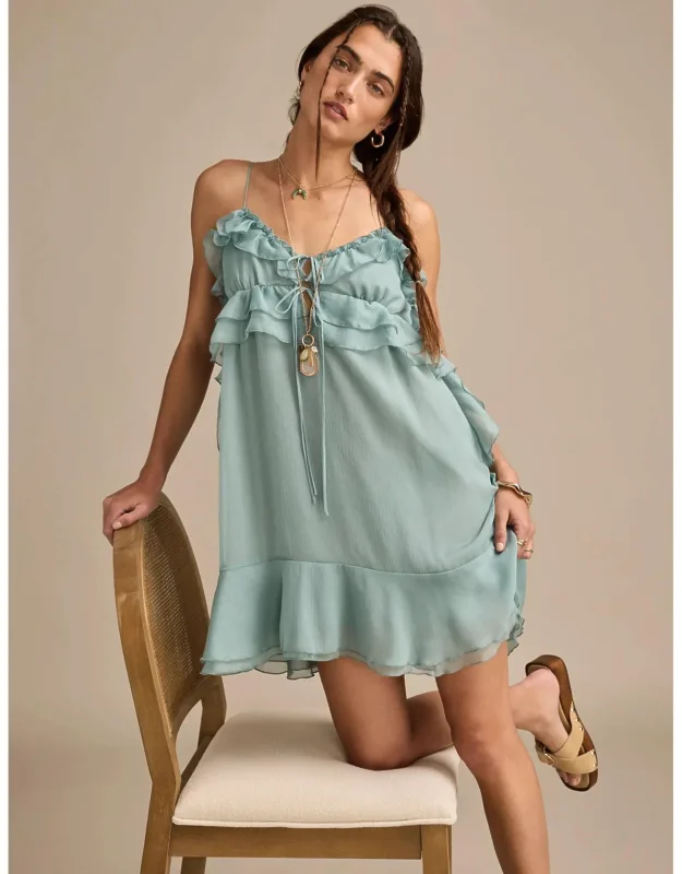 Ruffle Mini Dress
