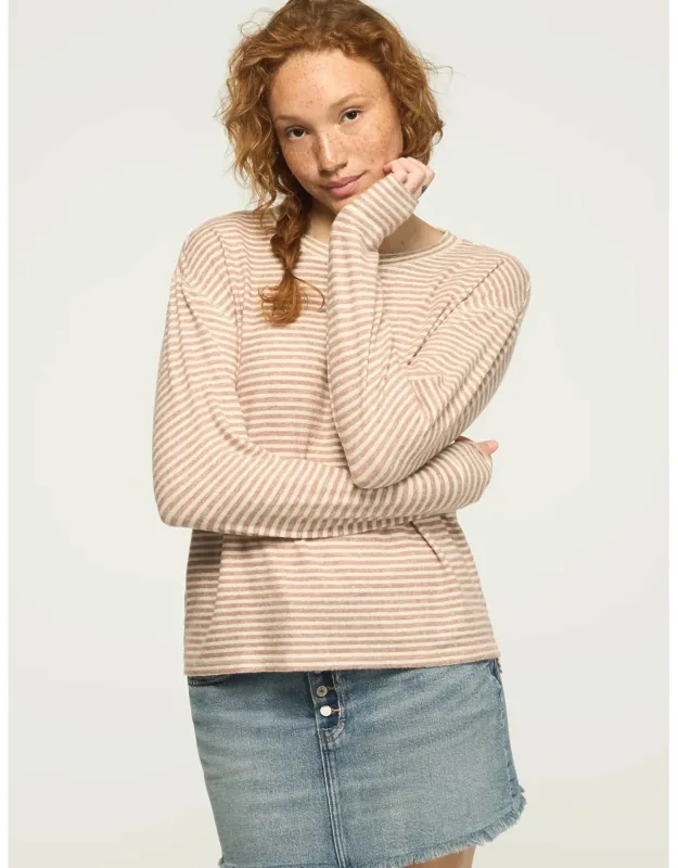 Cloud Long Sleeve Crew Neck Top