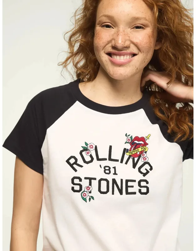 Rolling Stones Tattoo You Raglan Tee