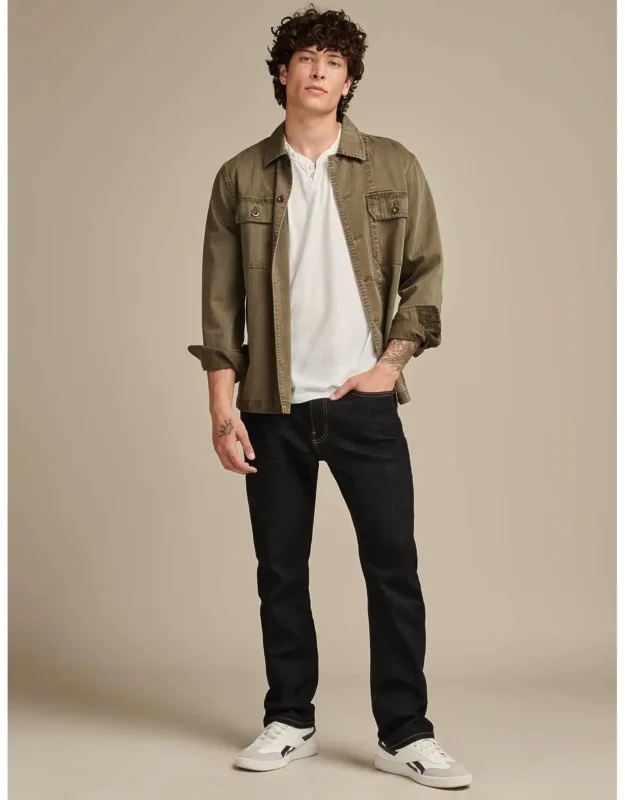 Athletic Straight Coolmax Stretch Jeans