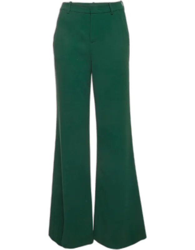Alice + Olivia Crepe Wide Leg Trousers, Fluid Movement, Relaxed Sophistication