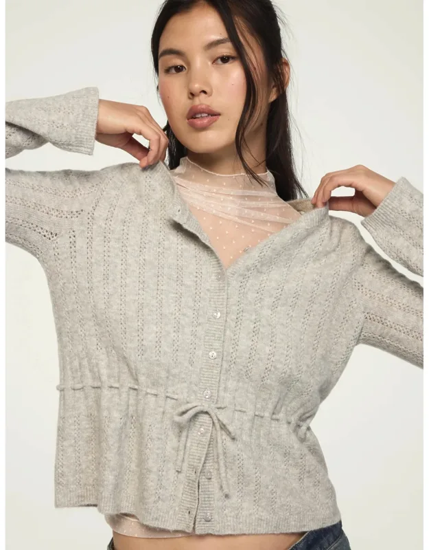 Cloud Soft Babydoll Cardigan