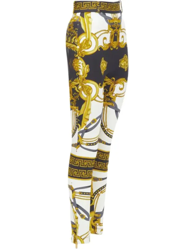 Runway Rodeo Barocco Harness Legging Pants