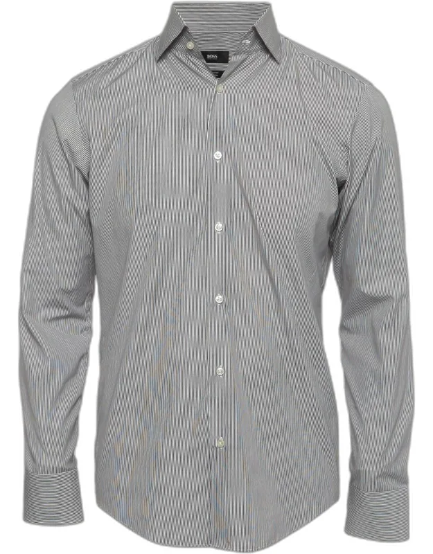 Striped Cotton Regular Fit Shirt