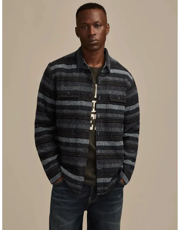 Snow Heather Flannel Shirt