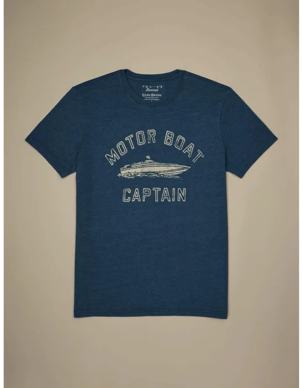 Motor Boat Captain Tee