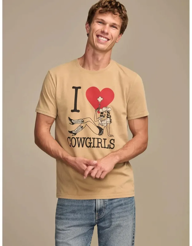 I Love Cowgirls Tee